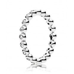Biżuteria Pierścionki Srebrne pierścionki Pandora Srebrny pier\u015bcionek srebrny Elegancki 