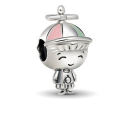 Charms Pandora - Chłopiec w czapce 798015ENMX